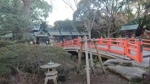 千葉神社の庭園