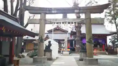 日本橋日枝神社の鳥居
