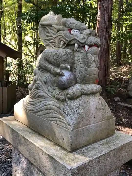 丹後一ノ宮 元伊勢 籠神社の狛犬