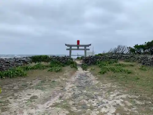 夢崎明神の鳥居