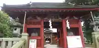 長沼八幡宮の山門・神門
