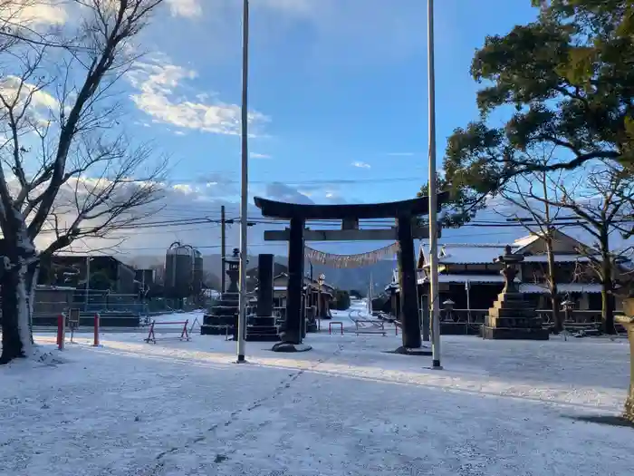 美奈宜神社の鳥居