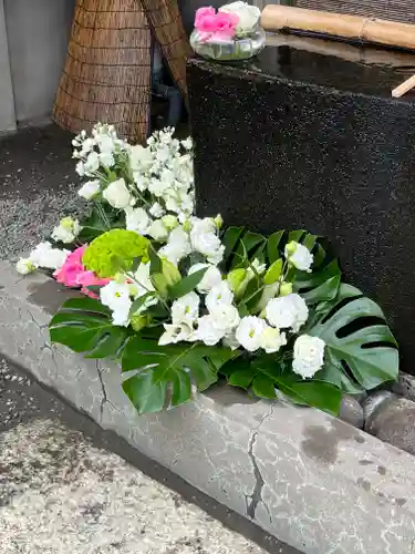 上尾御嶽神社の手水