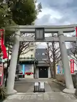 矢先稲荷神社の鳥居