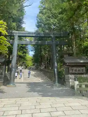 諏訪大社下社秋宮(長野県)