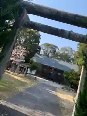 万倉護国神社の本殿