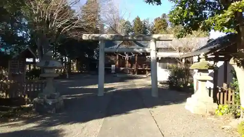 鹿島香取神社の鳥居