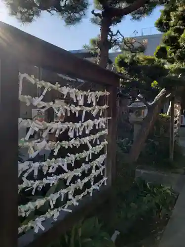 鳩森八幡神社のおみくじ