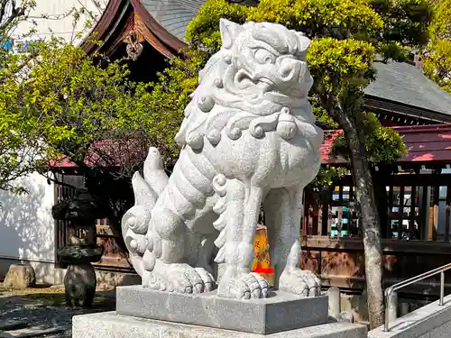 警固神社の狛犬