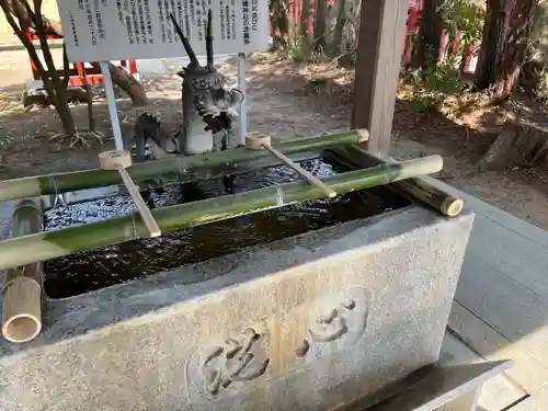 住吉神社の手水