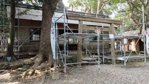伊射波神社の鳥居