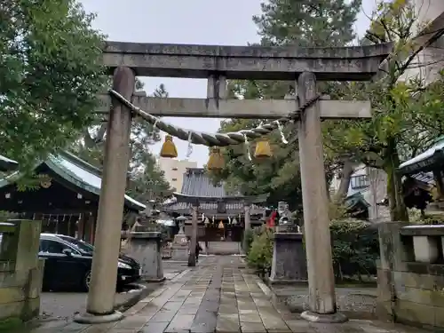 安江八幡宮の鳥居