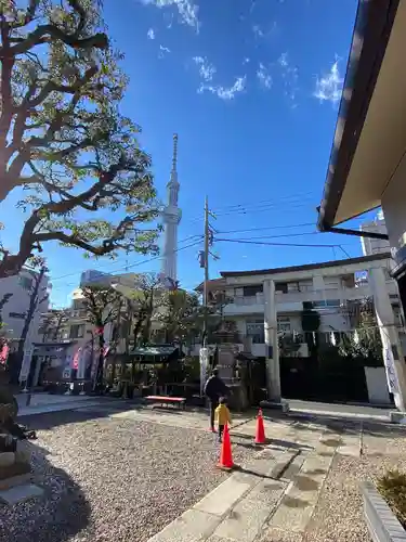 高木神社の鳥居