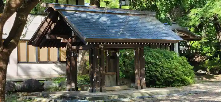 岩手護國神社の手水舎