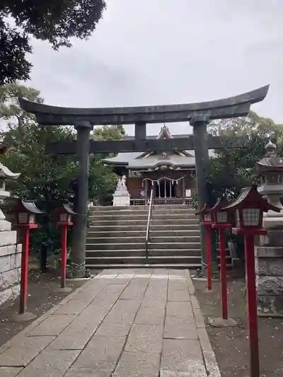 一瓶塚稲荷神社の鳥居