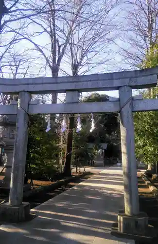 日枝神社水天宮の鳥居
