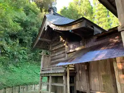 面足神社の本殿・本堂