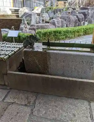 頂法寺(六角堂)の手水舎