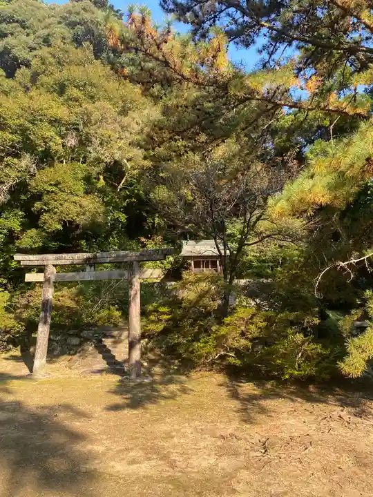 弘川寺の鳥居