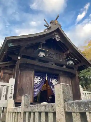 福良八幡神社の本殿・本堂