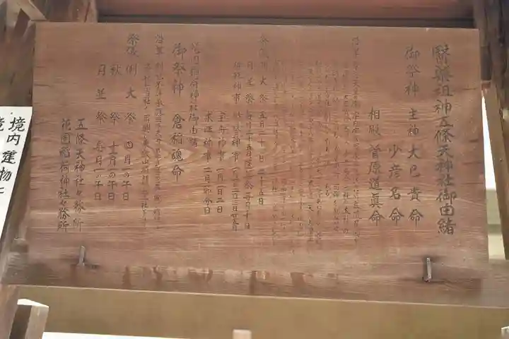 五條天神社(東京都)