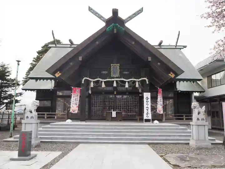 白老八幡神社の本殿・本堂