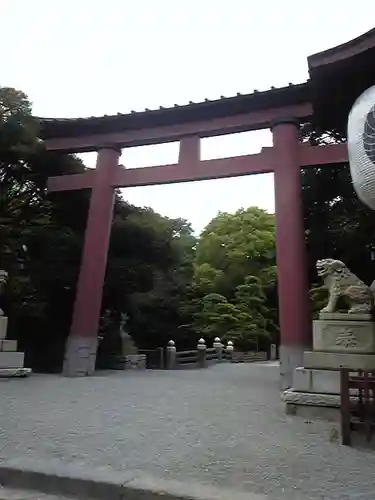 平塚八幡宮の鳥居