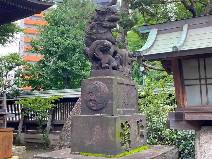 荏原神社の狛犬