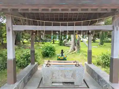 空知神社の手水舎