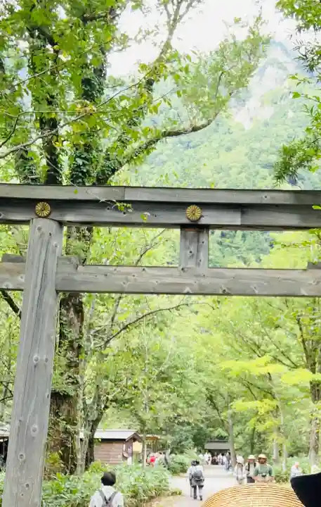 穂高神社奥宮(長野県)