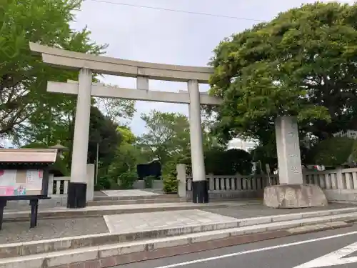 龍口明神社の鳥居