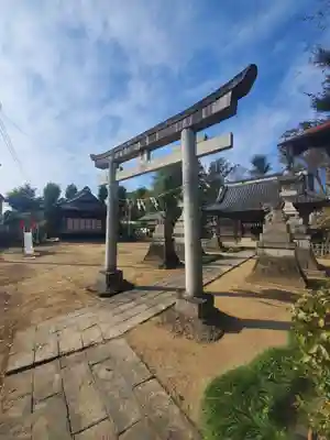 佐間天神社の鳥居
