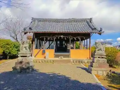 神明社（赤目）の本殿