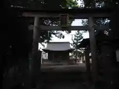 大松氷川神社の鳥居