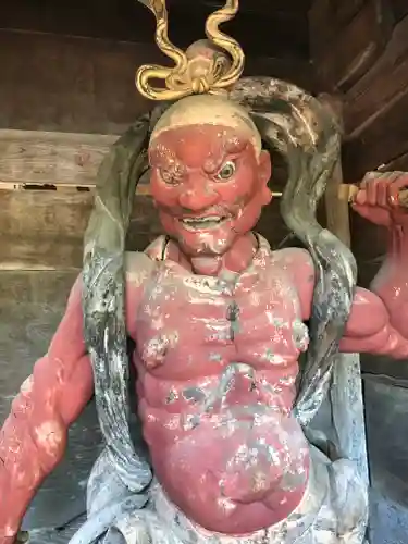 法性寺の像