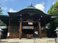溝旗神社(肇國神社)の本殿・本堂