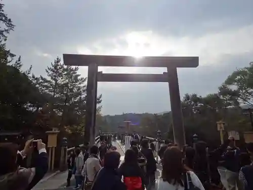 伊勢神宮内宮（皇大神宮）の鳥居