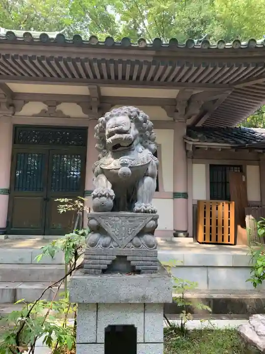 長林寺(西宮長林寺)の狛犬