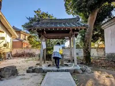篠田神社の手水舎