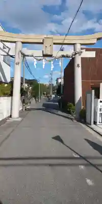夜疑神社の鳥居
