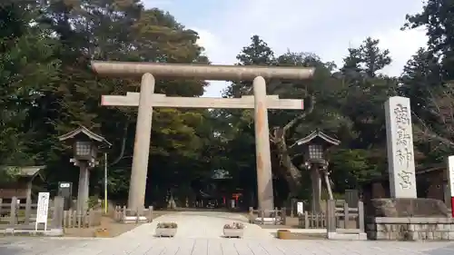 鹿島神宮の鳥居