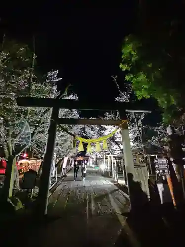 眞田神社の鳥居