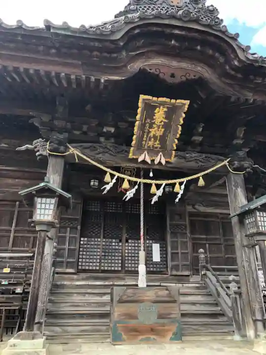 槙神明宮の本殿・本堂