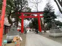 花園神社の鳥居
