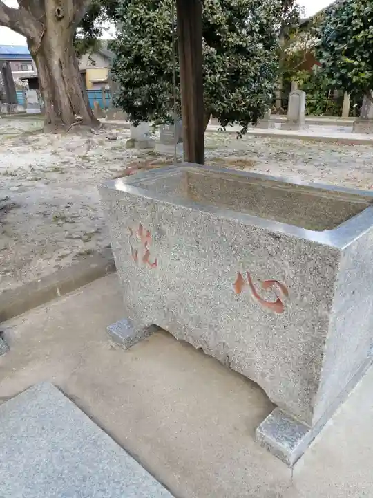 香取神社の手水舎