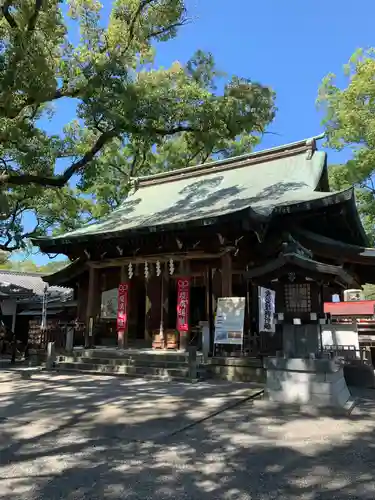 北岡神社の本殿・本堂