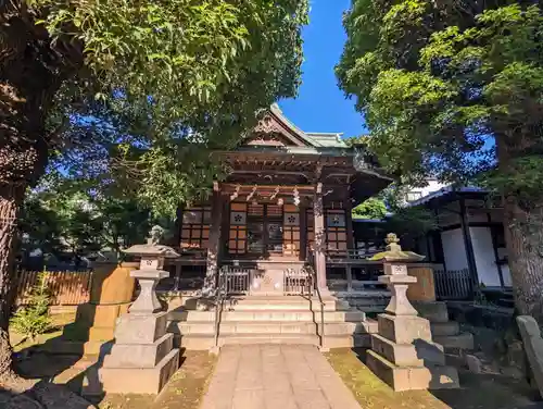 西向天神社の本殿・本堂