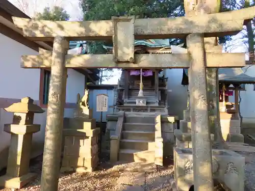 北澤八幡神社の鳥居