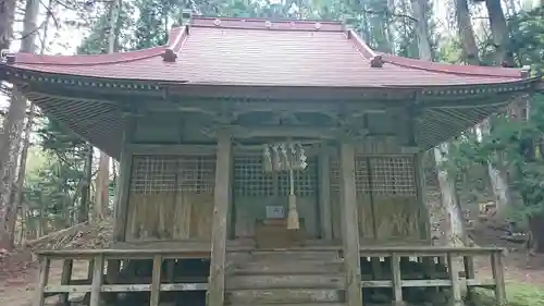 駒形根神社の本殿