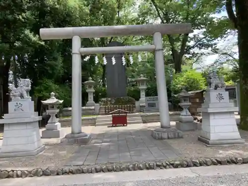 大國魂神社の鳥居